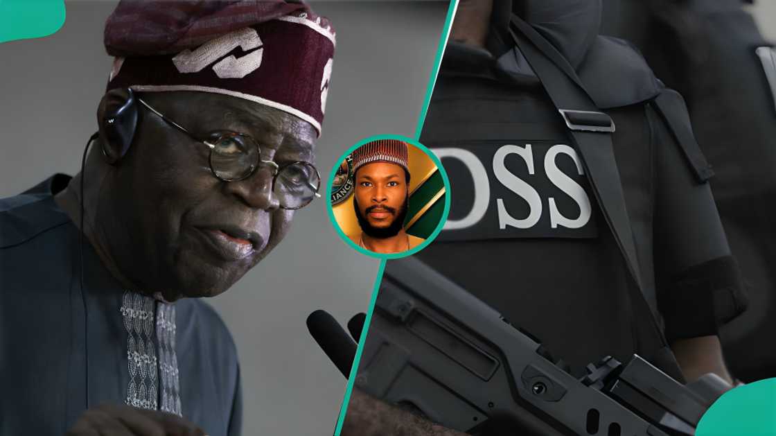 Samaila Ibrahim Kaigama, a Borno youth leader, was reportedly arrested by the DSS after a television interview in which he made allegations against President Bola Tinubu regarding Boko Haram and banditry. Samaila Ibrahim Kaigama, a Borno youth leader, was reportedly arrested by the DSS after a television interview in which he made allegations against President Bola Tinubu regarding Boko Haram and banditry.