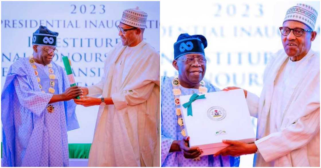 Buhari/Tinubu/Handover/Baton