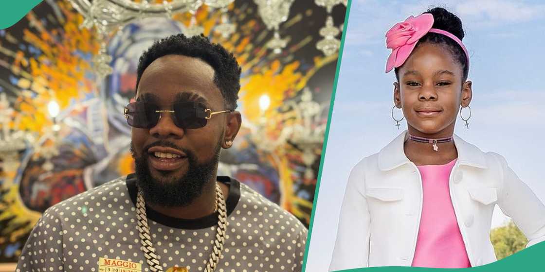 Patoranking marks daughter's birthday. Patoranking marks daughter's birthday.