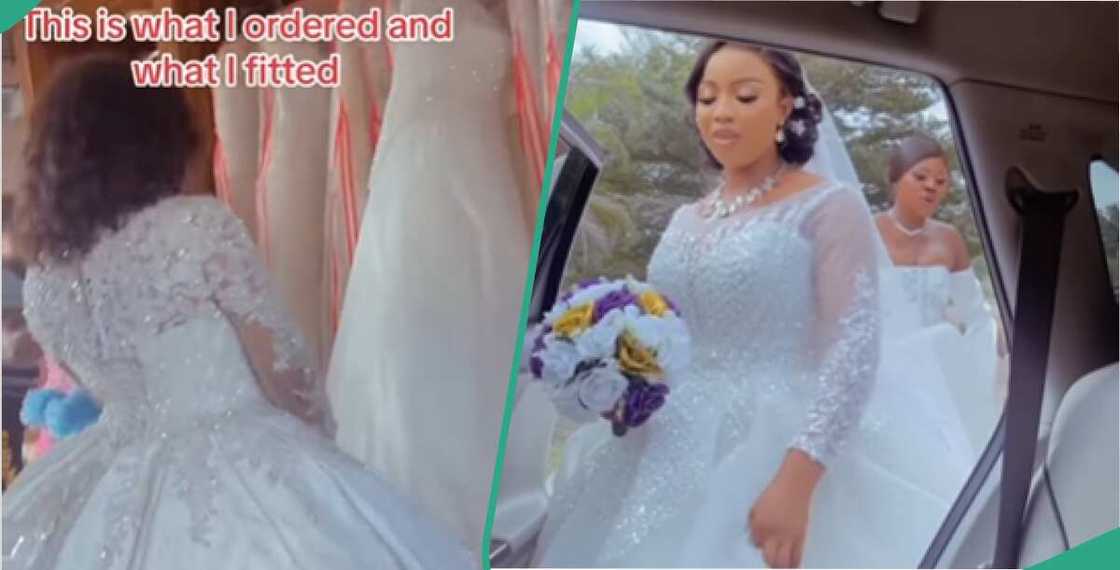 Lady orders wedding dress, gets another style Lady orders wedding dress, gets another style