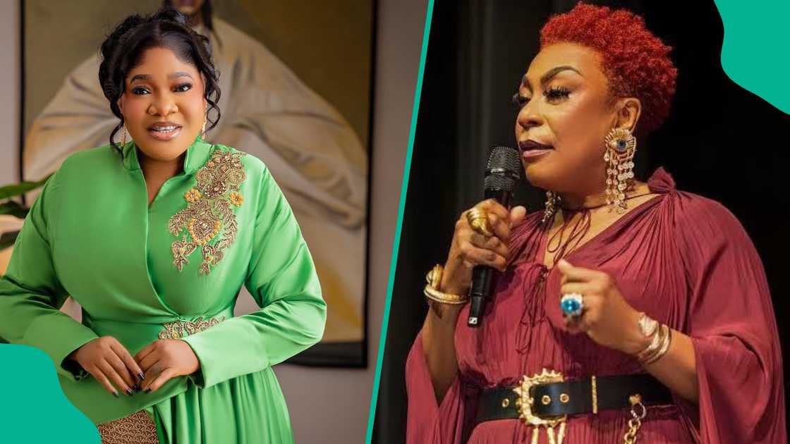 Nollywood actress Toyin Abraham takes her hit movie Oversabi Aunty to Germany.