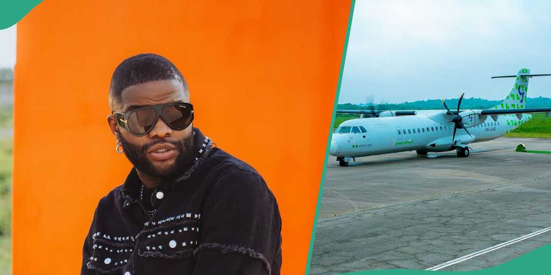 Skales calls out airline.