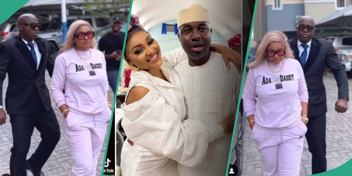 Mercy Aigbe and her hubby Kazeem Adeoti jump on Kizz Daniel's bodyguard challenge Mercy Aigbe and her hubby Kazeem Adeoti jump on Kizz Daniel's bodyguard challenge