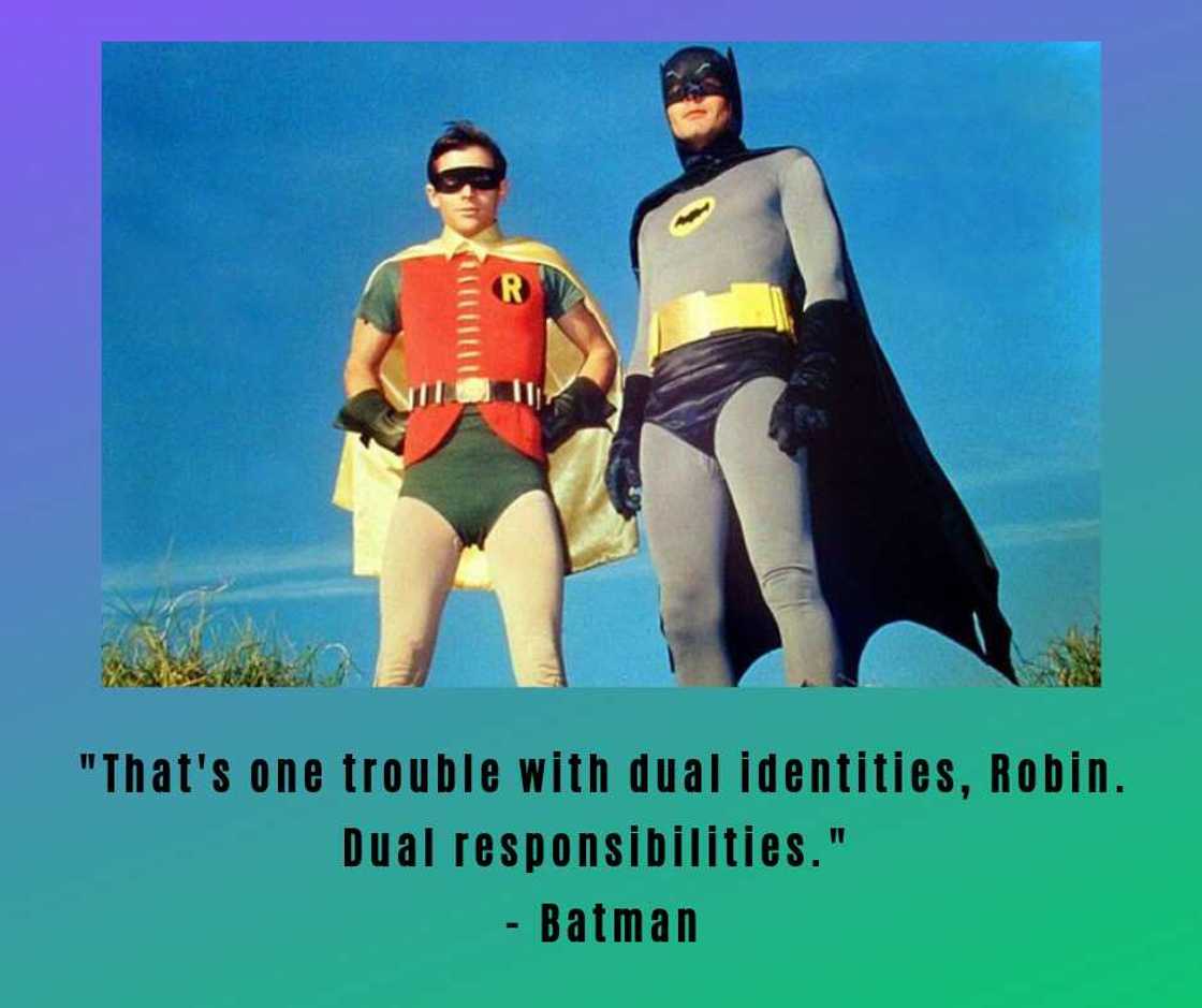 Adam West Batman quotes