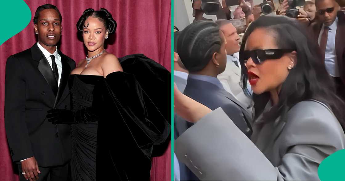 Rihanna silenced reporter who questioned ASAP. Rihanna silenced reporter who questioned ASAP.