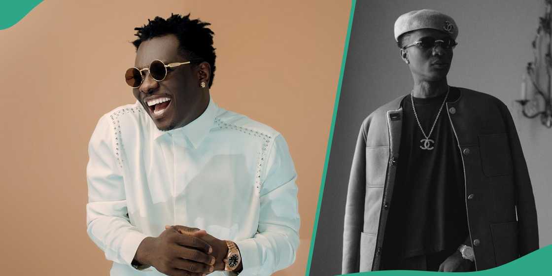 Terry Apala speaks about Wizkid with fans. Terry Apala speaks about Wizkid with fans.