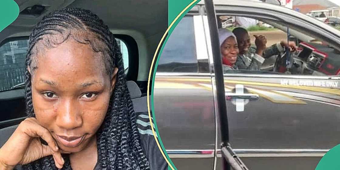 Man publicly reserves front seat of car for his wife Man publicly reserves front seat of car for his wife