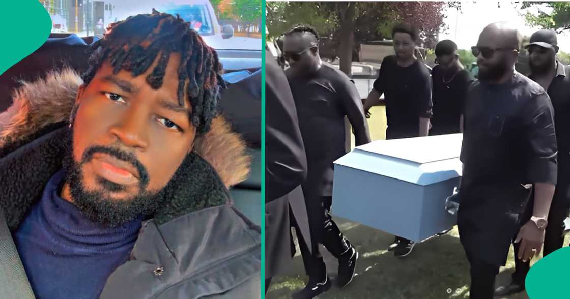 Kayode Peters family bids him final farewell. Kayode Peters family bids him final farewell.