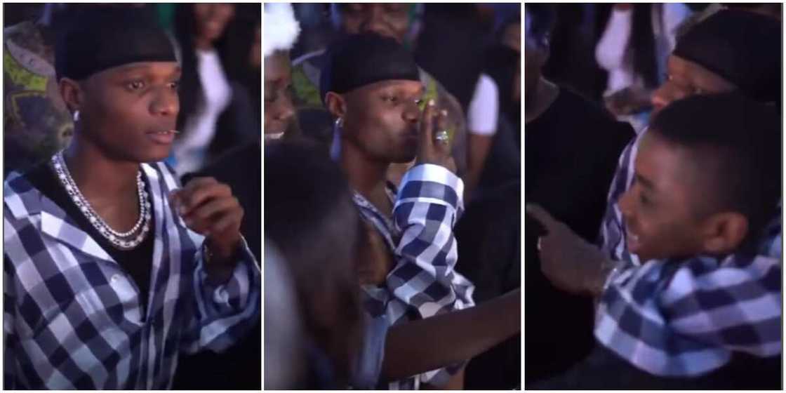 Wizkid and fans Wizkid and fans