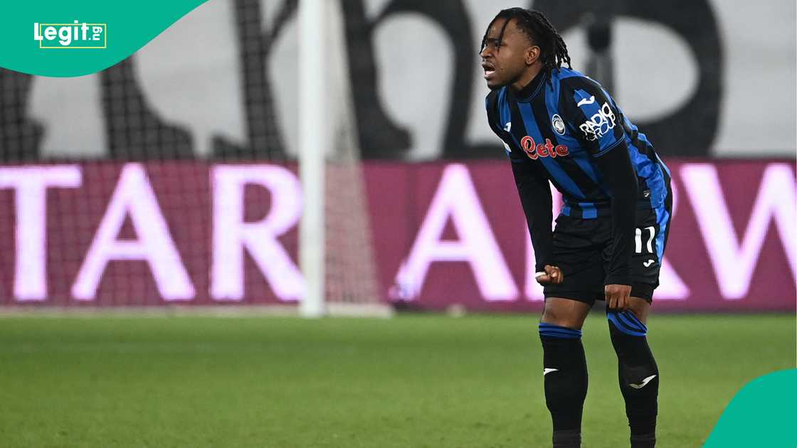 Ademola Lookman, Atalanta, Club Brugge, Gewiss Stadium, Bergamo, Italy, UEFA Champions League. Ademola Lookman, Atalanta, Club Brugge, Gewiss Stadium, Bergamo, Italy, UEFA Champions League.