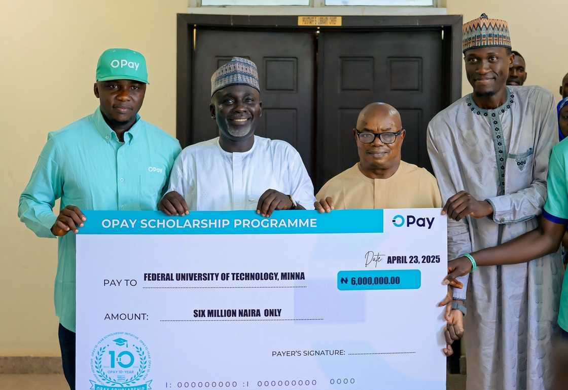 OPay Announces N1.2bn 10-Year Scholarship Award to FUTMINNA Students OPay Announces N1.2bn 10-Year Scholarship Award to FUTMINNA Students