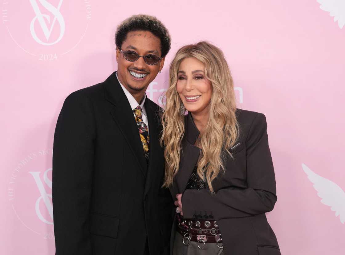Alexander Edwards and Cher in New York, New York.