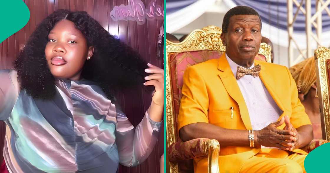 Lady says she was calved  astatine  Redemption Camp Hospital, shares sanction  Pastor Adeboye gave her then