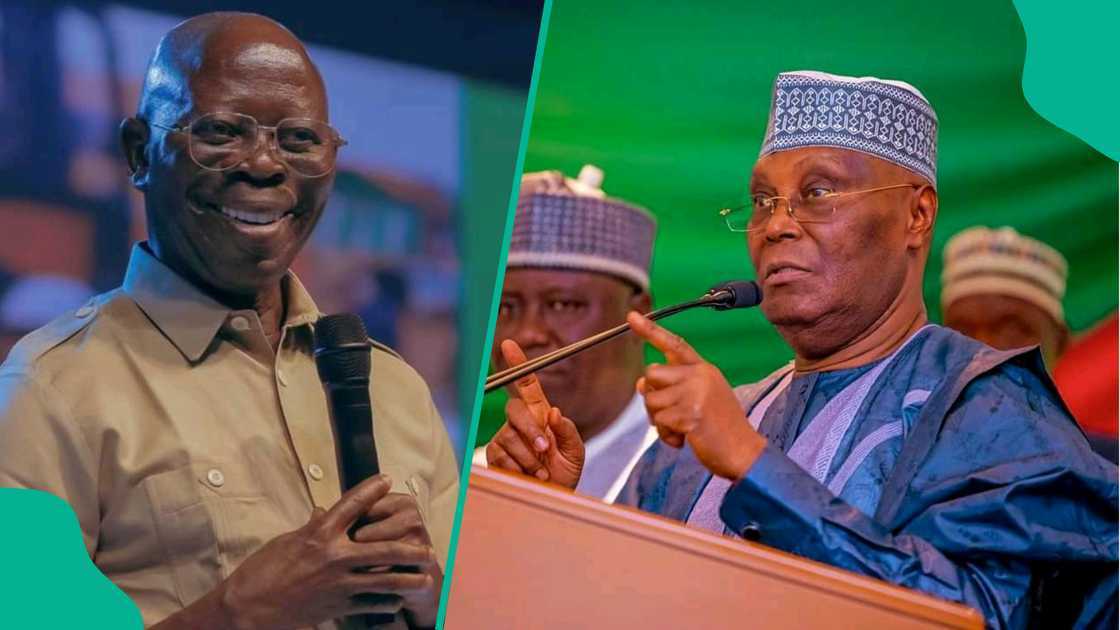 Adams Oshiomhole da Atiku Abubakar