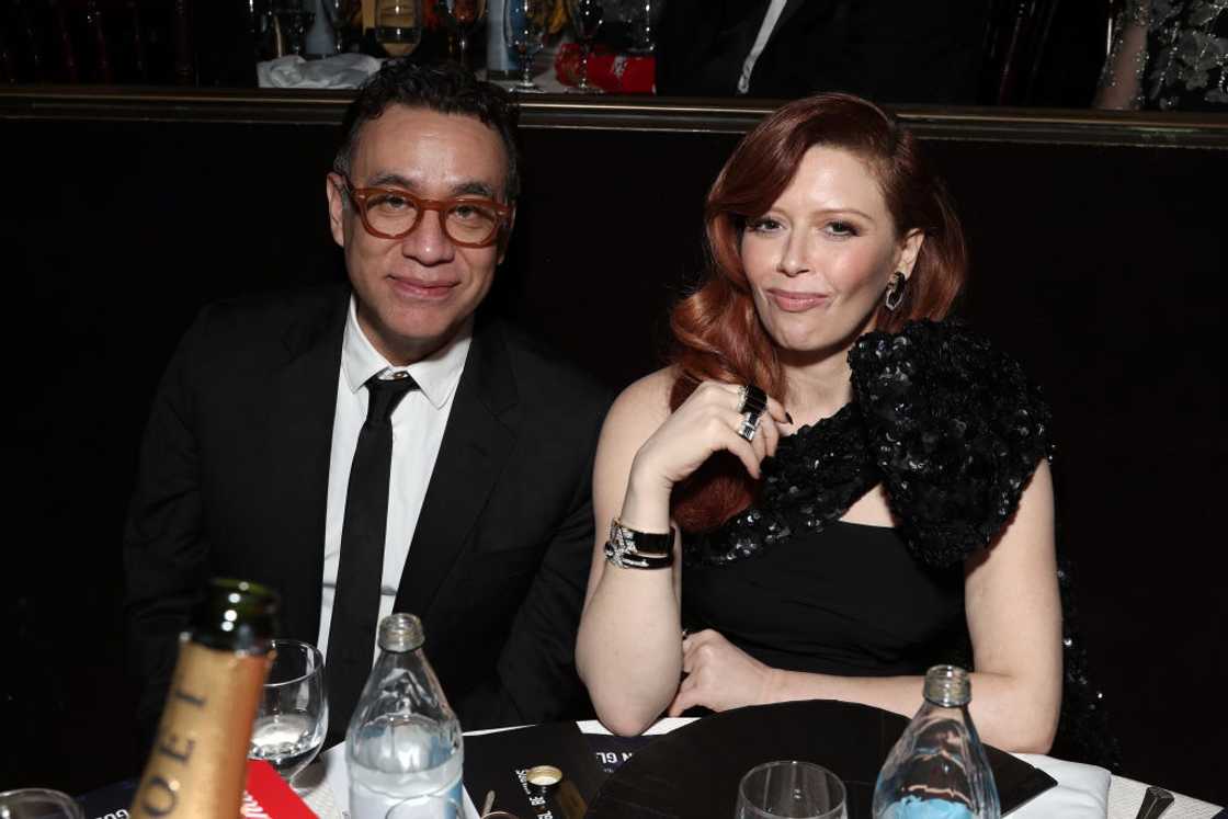 Fred Armisen and Natasha Lyonne at the 77th Annual Golden Globe Awards Fred Armisen and Natasha Lyonne at the 77th Annual Golden Globe Awards