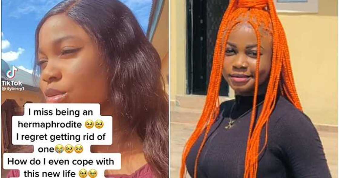 Lady with two reproductive organs, removes one, laments Lady with two reproductive organs, removes one, laments