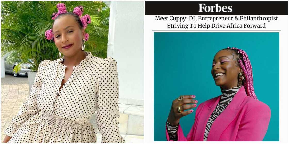 DJ Cuppy Otedola excited as she snags new Forbes Magazine feature DJ Cuppy Otedola excited as she snags new Forbes Magazine feature