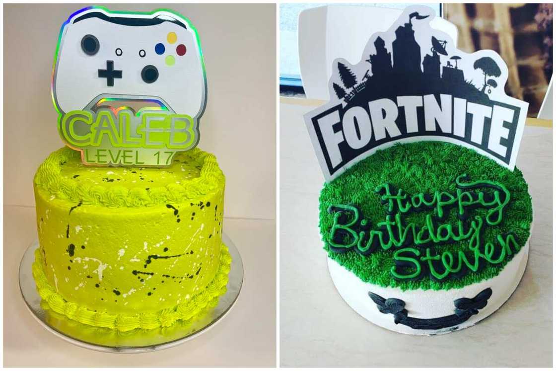 simple fortnite cakes