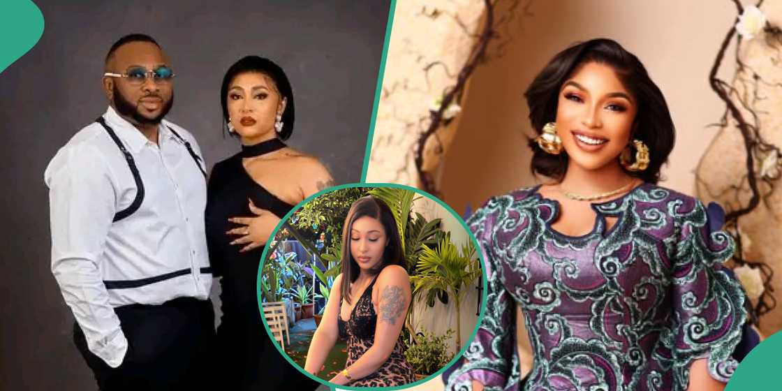 Rosy Meurer criticised online, Rosy Meurer Instagram post, Olakunle Churchill reacts online, Tonto Dikeh church testimony, Social media reactions Rosy Meurer, Nollywood actress sparks online buzz.