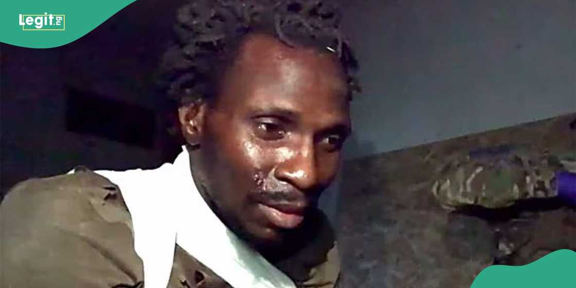 Ukrainian fighters capture Nigerian fighting for Russia Ukrainian fighters capture Nigerian fighting for Russia