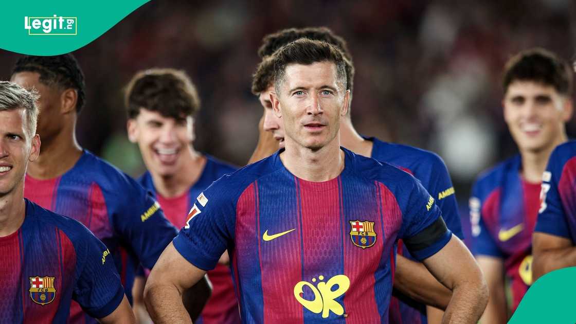 Poland, Robert Lewandowski, Barcelona, Catalans, Camp Nou, Football, Spain. Poland, Robert Lewandowski, Barcelona, Catalans, Camp Nou, Football, Spain.