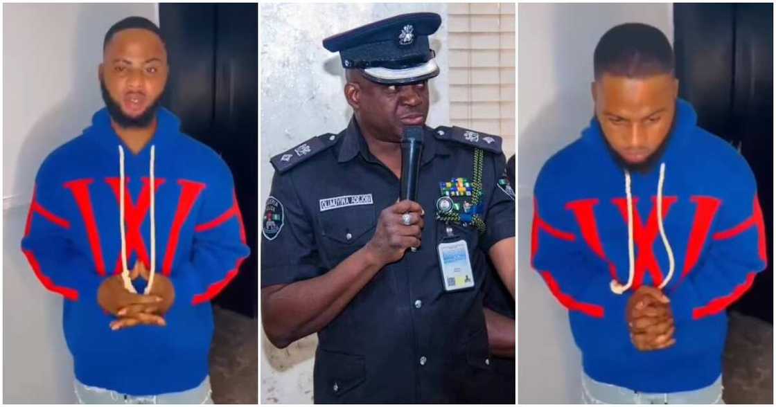 Skit maker Trinity Guy finally reacts as Police PRO Muyiwa Adejobi calls for his arrest. Skit maker Trinity Guy finally reacts as Police PRO Muyiwa Adejobi calls for his arrest.