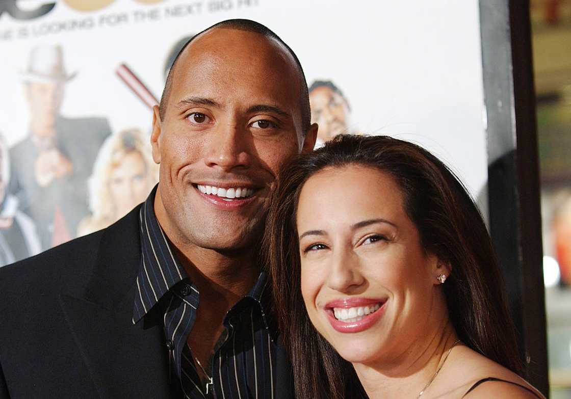 Dwayne 'The Rock' Johnson and Dany Johnson at Grauman's Chinese Theatre