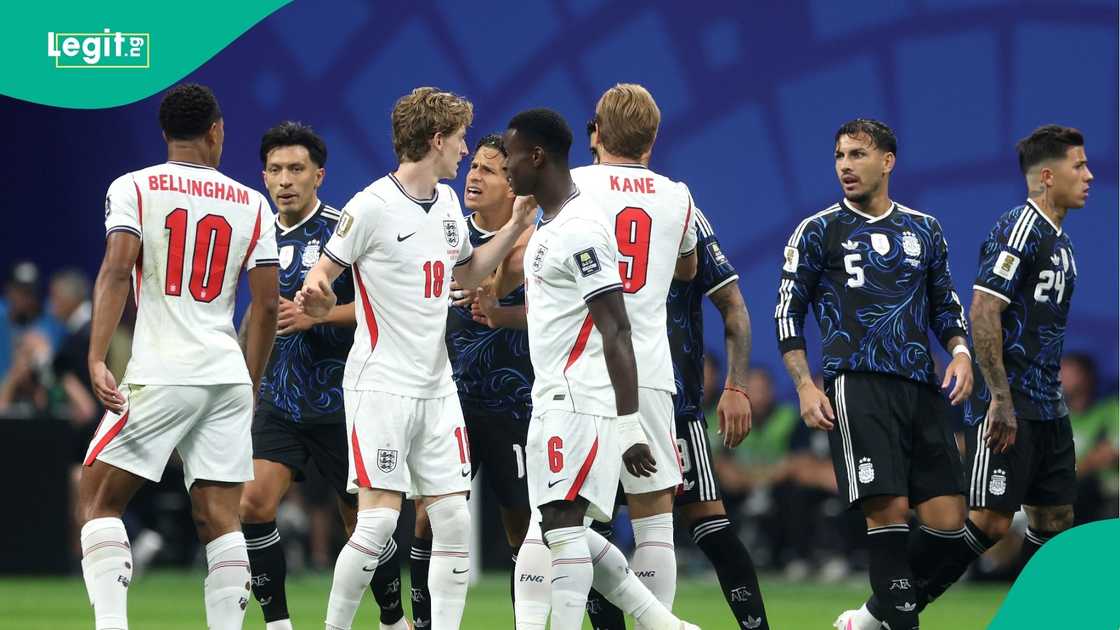 England, Jude Bellingham, Argentina, Three Lions, FIFA, World Cup, USA. England, Jude Bellingham, Argentina, Three Lions, FIFA, World Cup, USA.