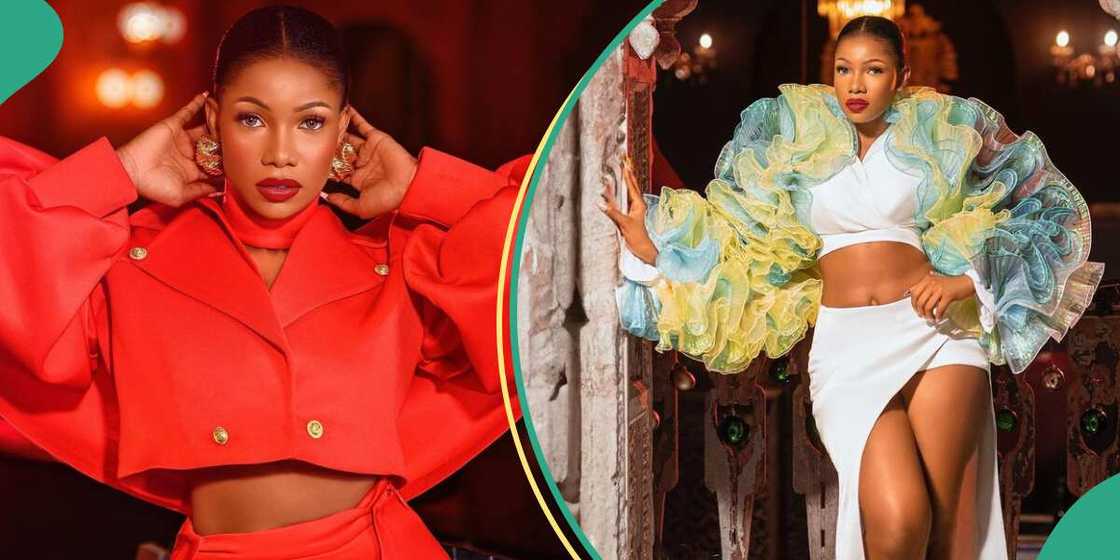 BBN Tacha questions the wealth of her colleagues. BBN Tacha questions the wealth of her colleagues.