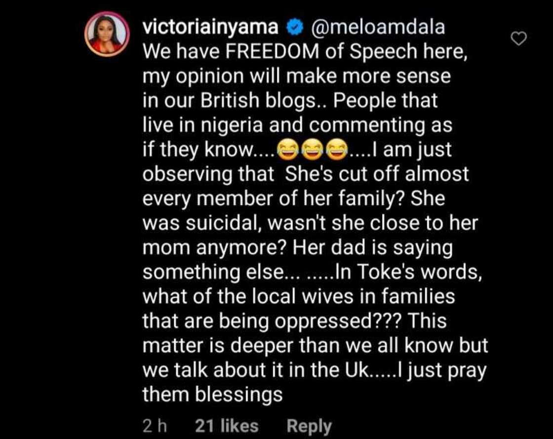 Actress Victoria Inyama sides with Royal Family, says Ooni of Ife’s ex-wife didn’t blast him in interviews Actress Victoria Inyama sides with Royal Family, says Ooni of Ife’s ex-wife didn’t blast him in interviews