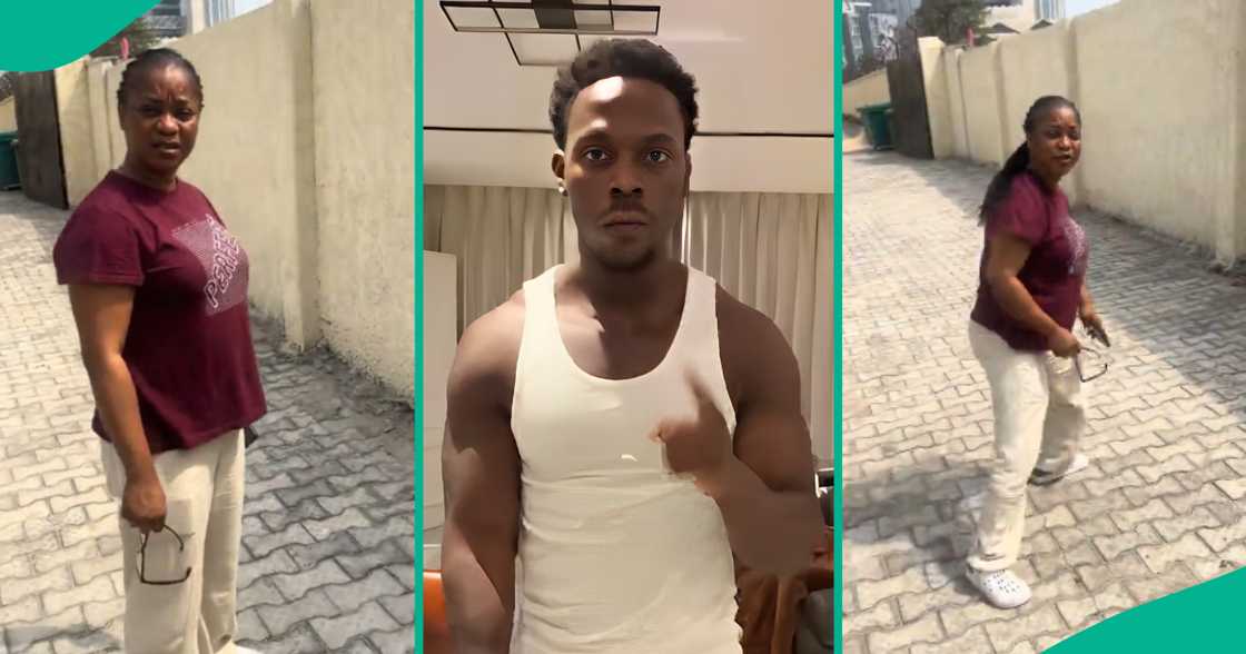 Video as mum reacts after son called her real name, thrills Nigerians Video as mum reacts after son called her real name, thrills Nigerians