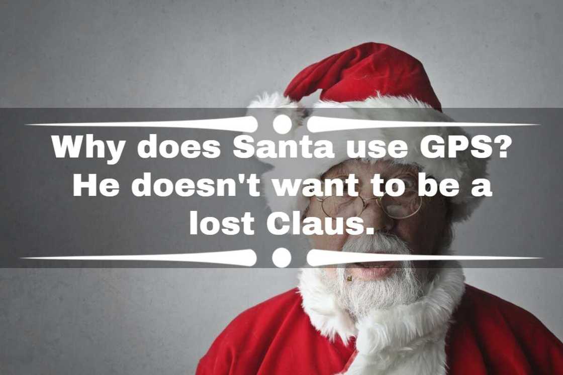 Santa dad jokes