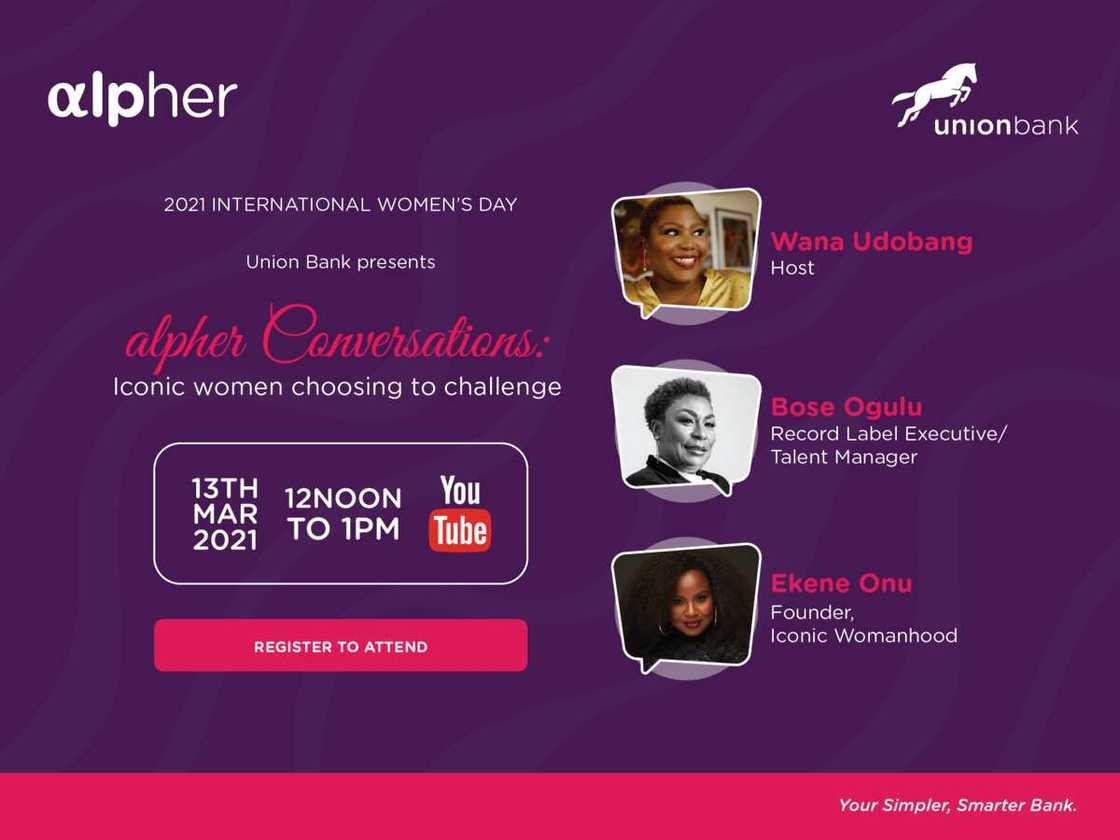 Union Bank marks International Women's Day 2021, #ChooseToChallenge Union Bank marks International Women's Day 2021, #ChooseToChallenge