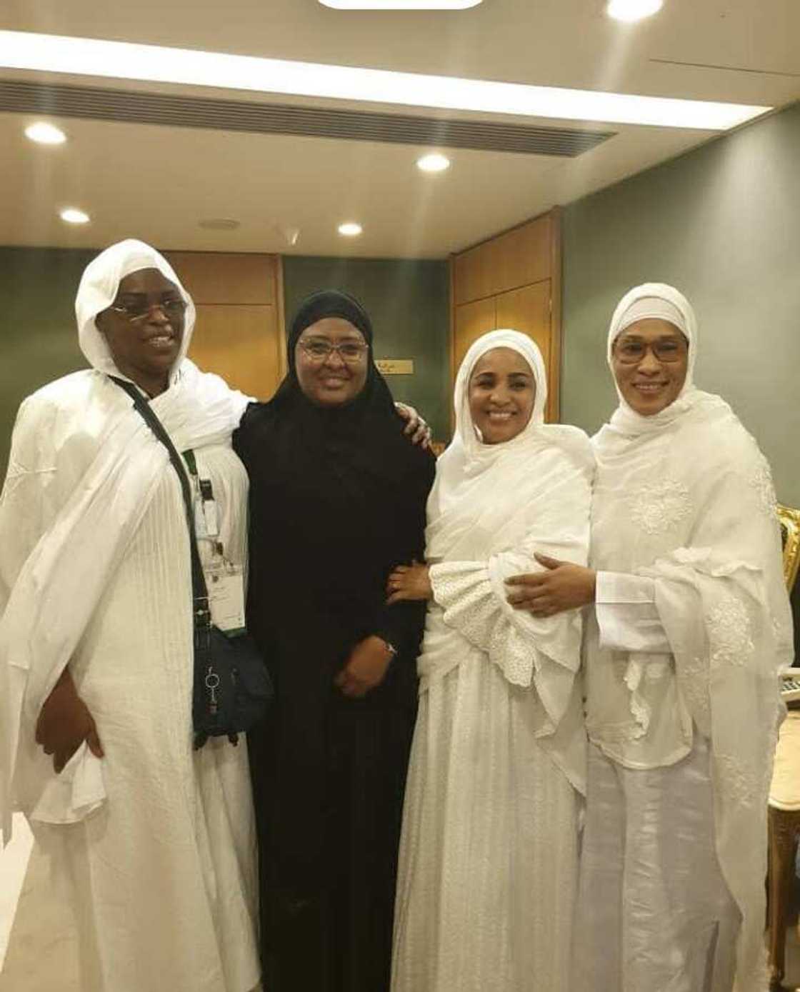 Hotunan Aisha Buhari da matan shugabannin kasashen Afirka a kasa mai tsarki