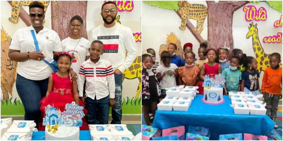 Real Warri Pikin and her family Real Warri Pikin and her family