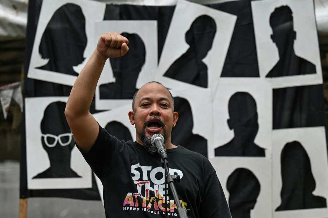 A protest is held in suburban Manila to commemorate the International Day of the Disappeared in suburban Manila A protest is held in suburban Manila to commemorate the International Day of the Disappeared in suburban Manila