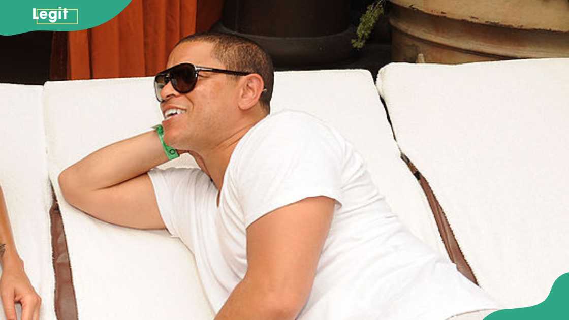 Amber Rose's brother, Antonio Hewlett, at The Venetian Hotel and Resort Amber Rose's brother, Antonio Hewlett, at The Venetian Hotel and Resort