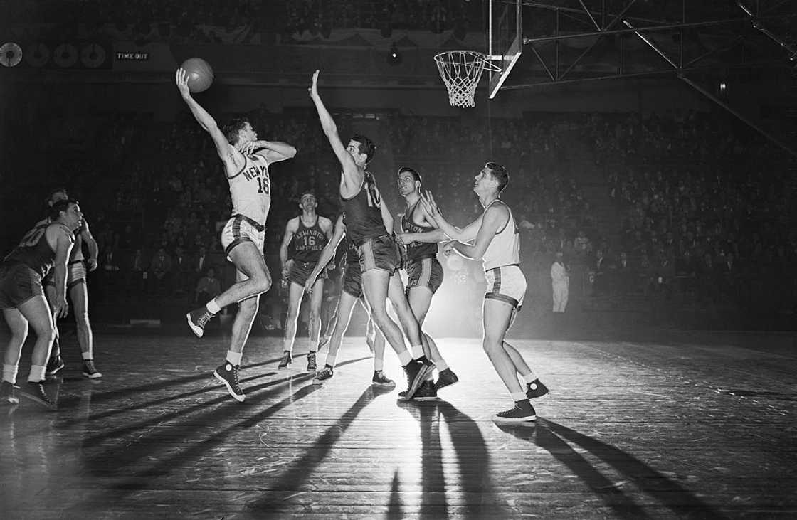 The Washington Capitols in action