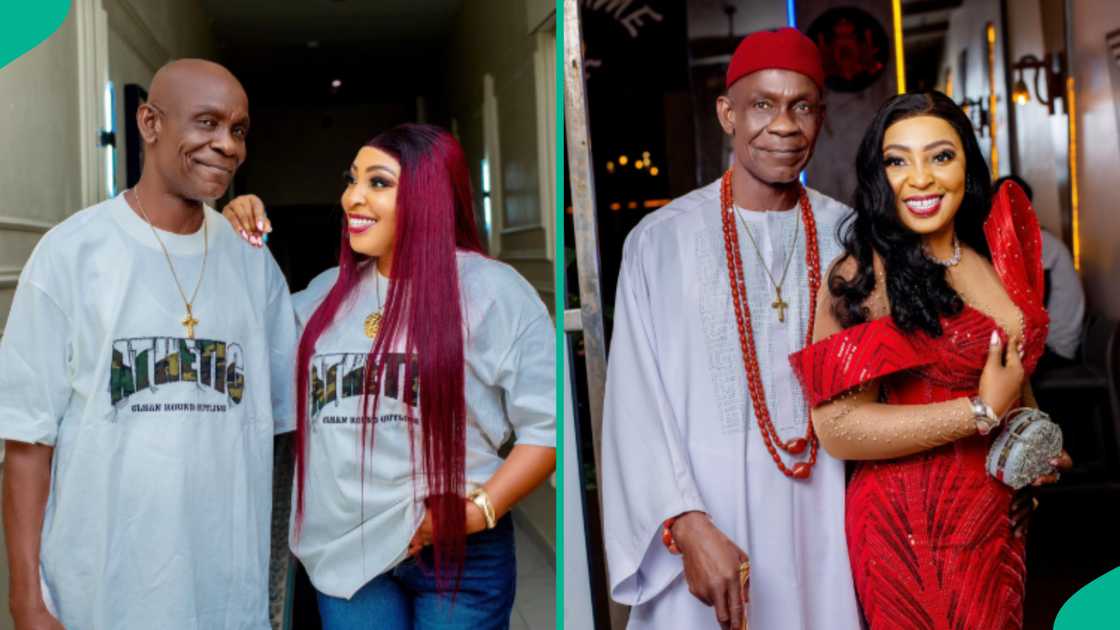 A lady celebrates as her father takes another wife. A lady celebrates as her father takes another wife.