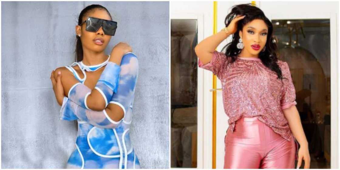 Jane Mena and Tonto Dikeh Jane Mena and Tonto Dikeh