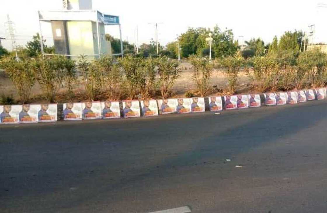 Again, Yahaya Bello's presidential campaign posters flood streets ahead of 2023 Again, Yahaya Bello's presidential campaign posters flood streets ahead of 2023