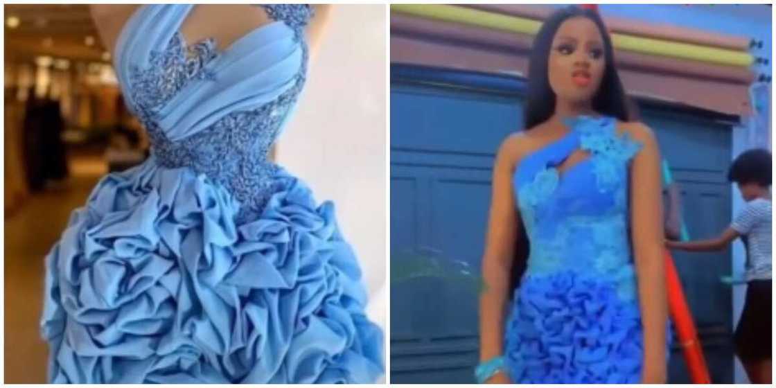 Photos of what a lady ordered and what she got. Photos of what a lady ordered and what she got.