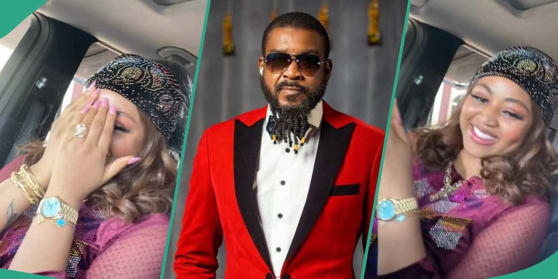 Regina Daniels and Chidi Mokeme meet up Regina Daniels and Chidi Mokeme meet up