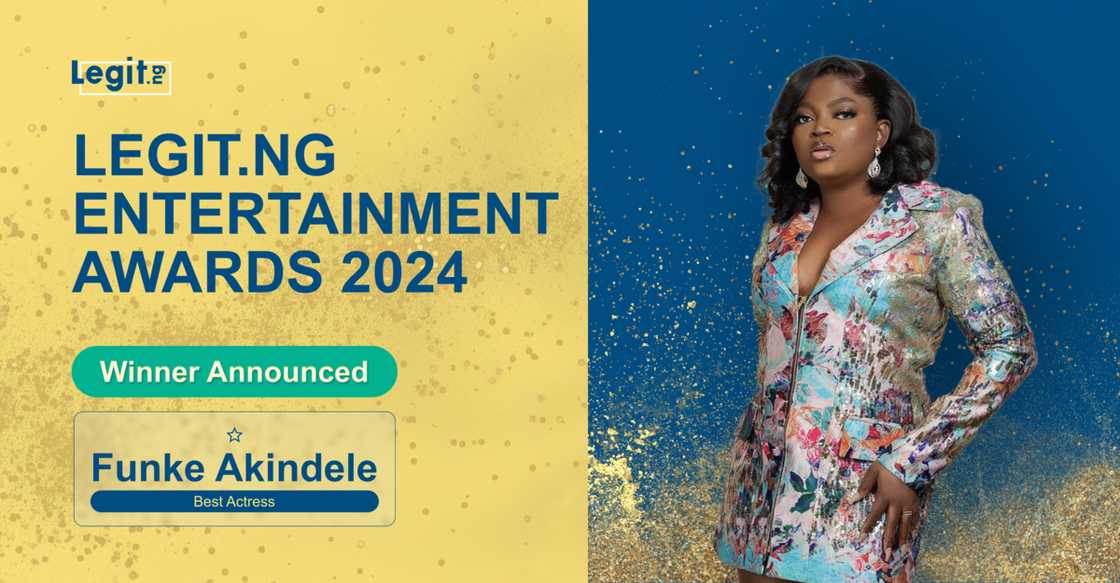 Funke Akindele, Legit.ng Entertainment Awards, Winners, Announcement Funke Akindele, Legit.ng Entertainment Awards, Winners, Announcement