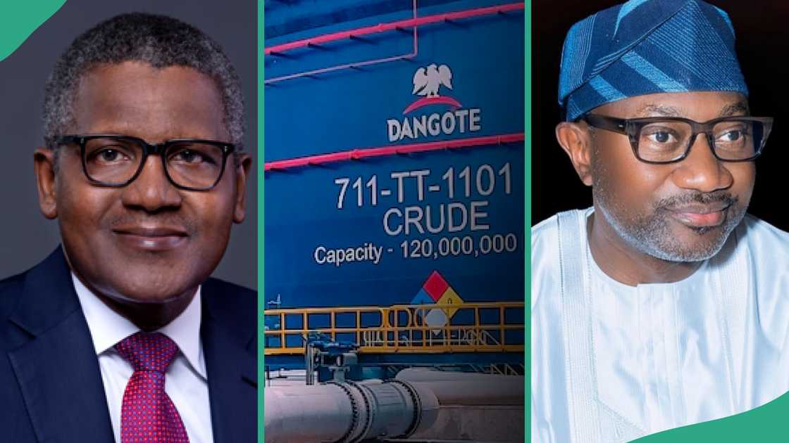 Otedola reacts as Dangote begins petrol production Otedola reacts as Dangote begins petrol production