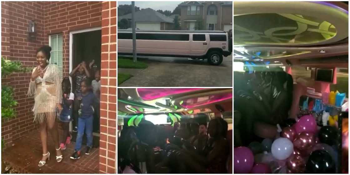 Toyin Lawani Surprises Daughter With Rented Hummer Limousine for Her Sweet 16 Birthday Party Toyin Lawani Surprises Daughter With Rented Hummer Limousine for Her Sweet 16 Birthday Party