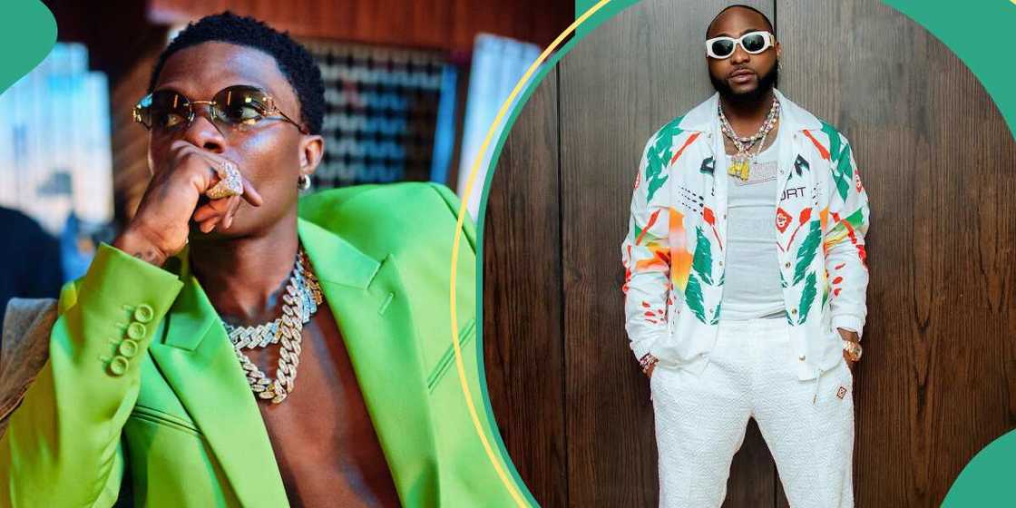 Wizkid stirs emotions online as he reposts Davido's leaked tape on his page.