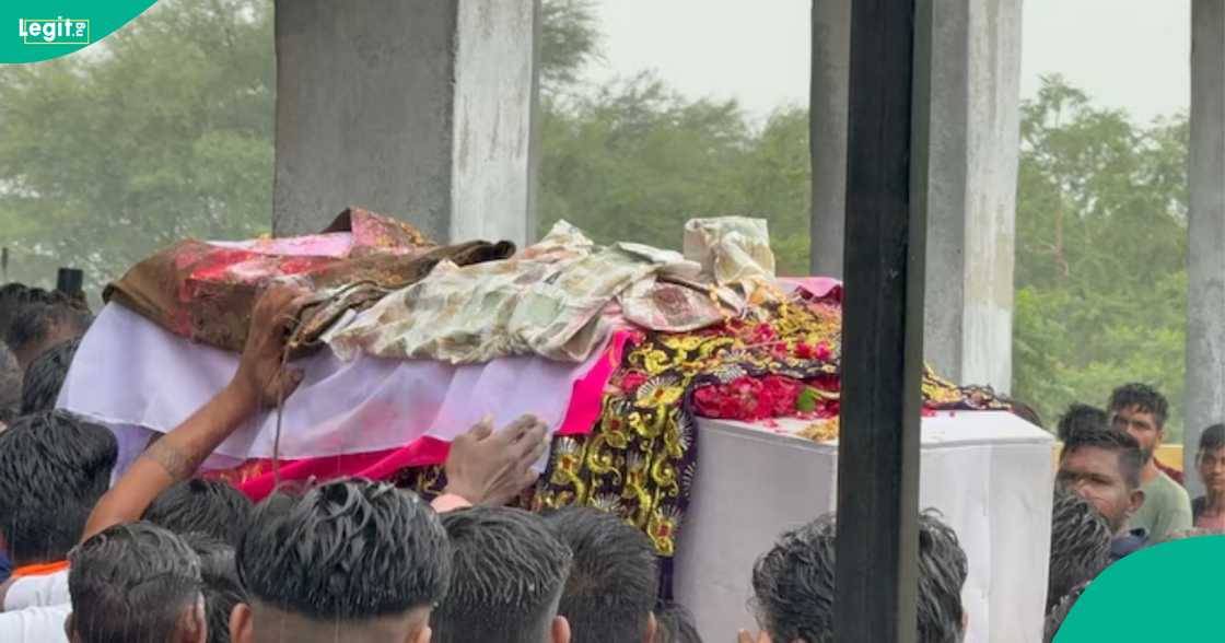 The family of a teenage boy, Akash Patni, who was among those who died on the ground when the Air India flight crashed, has received his remains for burial. The family of a teenage boy, Akash Patni, who was among those who died on the ground when the Air India flight crashed, has received his remains for burial.
