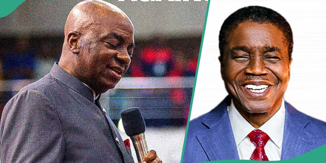 Bishop Abioye sends message to Oyedepo after retiring from Winners Chapel as Pastor Enenche reacts Bishop Abioye sends message to Oyedepo after retiring from Winners Chapel as Pastor Enenche reacts