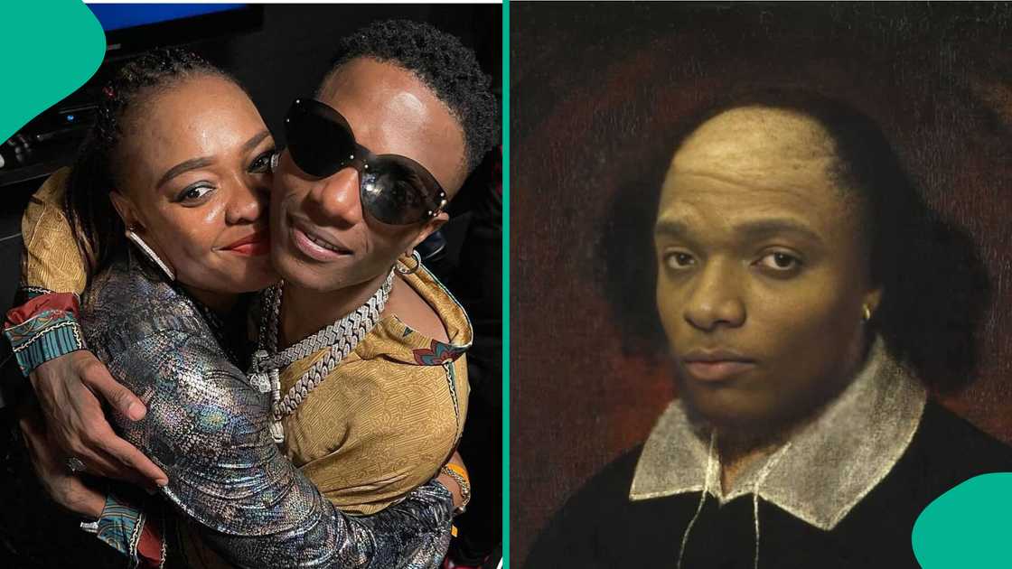 Wizkid's sister Yetunde compares him to Albert Einstein